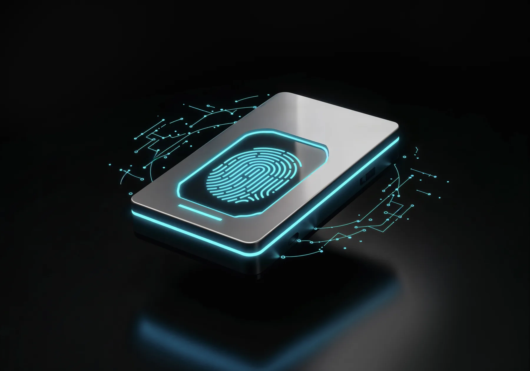 Biometric access-control device with fingerprint security display